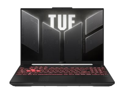 Лаптоп ASUS TUF Gaming A16 (2024) FA607NUG-RL117 (90NR0MU3-M00A10), 16" WUXGA (1920x1200) 144Hz, AMD Ryzen 7 7445HS (3.2GHz up to 4.7GHz, 6 ядра), NVIDIA GeForce RTX 4050 6GB GDDR6, 16GB DDR5, 512GB SSD M.2, RGB Backlit, no OS, Mecha Gray