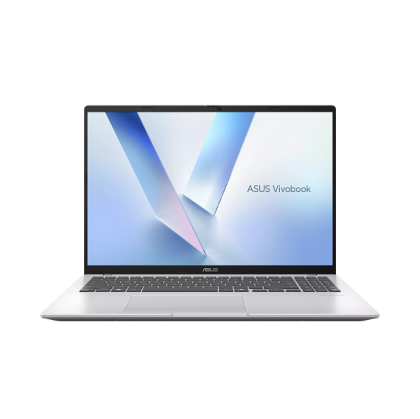 Лаптоп ASUS Vivobook 16 X1607CA-MB059, 16" WUXGA (1920x1200) IPS, Intel Core Ultra 5 225H (18M Cache, 1.7GHz up to 4.9GHz, 14 ядра), 16GB DDR5, 512GB SSD M.2, no OS, Cool Silver - 90NB15A2-M00CX0