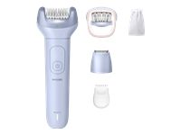 PHILIPS Epilator Series 8000 2 speed setting wet and dry use up to 60 min cordless use