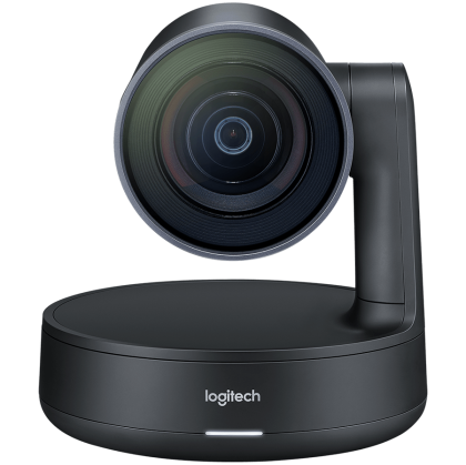 Уебкамера Logitech Rally Camera, Ultra HD 4K 30 fps, Motorized PTZ Camera, RightSight, RightLight, RightSound, 5x Optical Zoom, Autofocus, Black