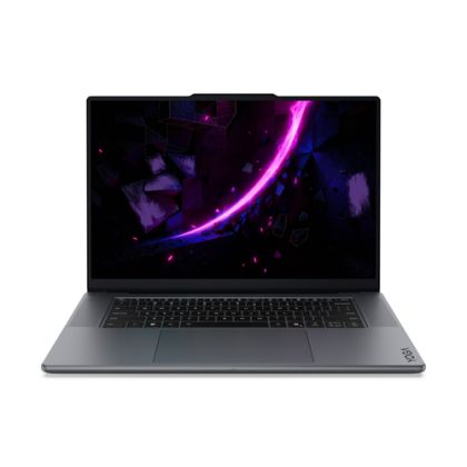 Лаптоп LENOVO Yoga Pro 9 16IPH11, 16" 2.8K (2880x1800) OLED Touch, Intel® Core™ Ultra 9 386H (2.10 GHz up to 4.90 GHz, 16 ядра), NVIDIA GeForce RTX 5060 8GB GDDR7, 32GB LPDDR5x, 1TB SSD M.2, Windows 11 Home, Thunder Grey + Pen - 83SF000FBM