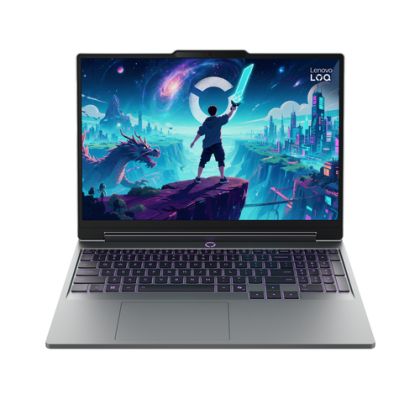 Лаптоп LENOVO LOQ 15IPH11 (83SL0012BM), 15.3" WUXGA (1920x1200) IPS 165Hz, Intel® Core™ Ultra 7 355 (2.30 GHz up to 4.70 GHz, 8 ядра), NVIDIA GeForce RTX5050 8GB GDDR7, 16GB DDR5, 512GB SSD M.2, RGB Backlit, noOS, Luna Grey