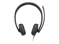 LENOVO 5000 Headset on-ear wired USB-C black Certified for Microsoft Teams