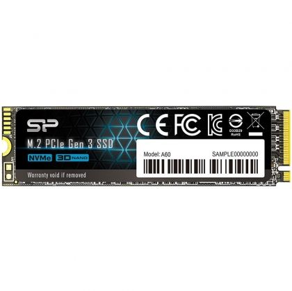 SSD 128GB SILICON POWER A60 (SP128GBP34A60M28), M.2 2280, PCIe Gen3x4, SLC