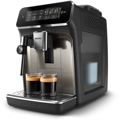 PHILIPS Fully automatic espresso machine 3300 series 5 beverages Intuitive touch display