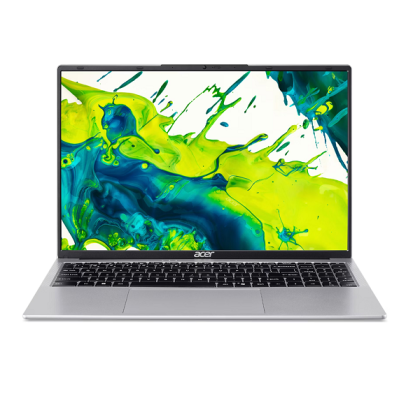 Лаптоп ACER Aspire Lite AL16-54P-54YH, 16'' WUXGA (1920x1200) IPS, Intel® Core™ 5 120U (12M Cache, 1.40 GHz up to 5.0 GHz, 10 ядра), 16GB LPDDR5, 512GB SSD, US Layout, noOS, Pure Silver - NX.DK6EX.004