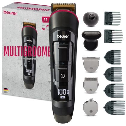 Комплект Машинка за подстригване Beurer MN9X Multigroomer + Везна Beurer LS 06 luggage scale