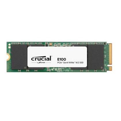 SSD 1TB CRUCIAL E100 (CT1000E100SSD8), M.2 2280 PCIe 4.0 Gen4  NVMe (Без опаковка)