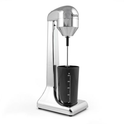 Миксер за фрапе Oliver Voltz OV51163D, 100W, 2 скорости, Метална бъркалка, Хром