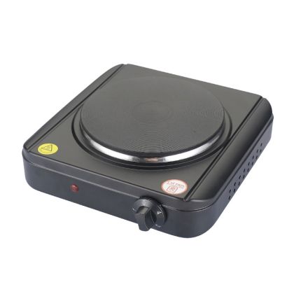 Котлон Rosberg R51445KR, 1500W, 18.5 см, Ръчно управление, 4 степени, Черен мат