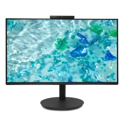 Монитор ACER Vero CB242YD6bmiprcx (UM.QB2EE.601), 23.8" IPS, FullHD (1920x1080) 120Hz, 16:9, 1ms, 250cd/m2, 1500:1, Adaptive-Sync, Speaker 2x5W, WebCam 5M/Mic array, VGA, HDMI, DP, Black