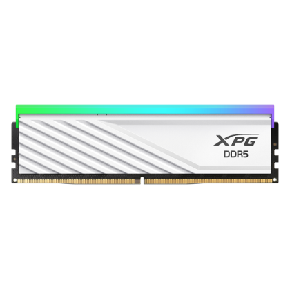 Памет ADATA XPG 16GB DDR5 6000MHz LANCER BLADE RGB DDR5, White - AX5U6000C3016G-SLABRWH
