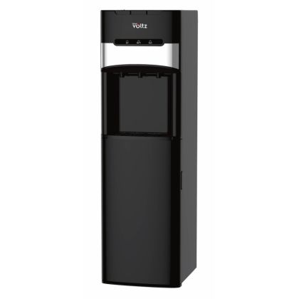 Диспенсър за вода с долно зареждане Oliver Voltz OV51449F, 500W/85W, 10-90 C, Компресорен, Топла вода 5л/час, Студена вода 2л/час, Черен
