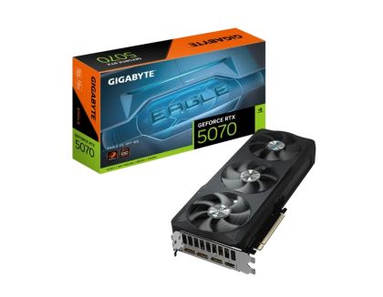 Видео карта GIGABYTE GeForce RTX 5070 EAGLE OC SFF 12G, 12GB GDDR7, 192 bit, HDMI, 3xDP