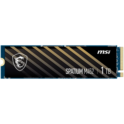 SSD 1TB MSI SPATIUM M452, M.2 2280, PCIe Gen4 x4, NVMe 1.4 3D NAND