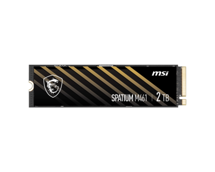 SSD 2TB MSI SPATIUM M461, M.2 2280, PCIe Gen4x4, NVMe 1.4, 3D NAND