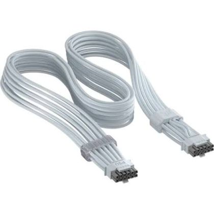 Corsair ThermalProtect Universal PCIe 5.1 600W 12V-2x6 Cable, White