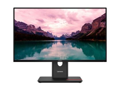 Монитор LENOVO ThinkVision T24-40 (64A4MAT2EU), 23.8" IPS, FullHD (1920x1080) 120Hz, 16:9, 4ms, 250 cd/m², 1500:1, VGA, HDMI, DP, Eclipse Black