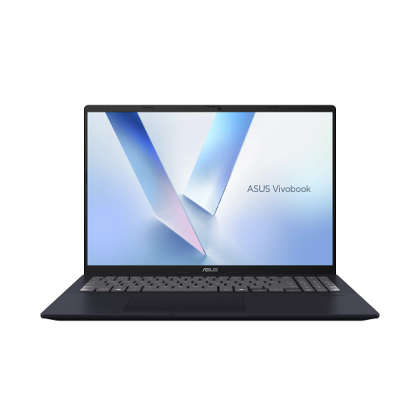 Лаптоп ASUS Vivobook 16 X1607CA-MB120NA (90NB15A1-M00SE0), 16" WUXGA (1920x1200) IPS, Intel Core Ultra 7 255H (24M Cache, 2.0GHz up to 5.1GHz, 16 ядра), 16GB DDR5, 512GB SSD M.2, no OS, Quiet Blue