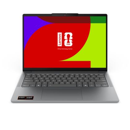 Лаптоп LENOVO IdeaPad Slim 5 14AHP11 (83S3000KBM), 14.0" WUXGA (1920x1200) IPS, AMD Ryzen™ 5 240 (4.3GHz up to 5.0GHz, 6 ядра), 16GB DDR5, 512GB SSD M.2, noOS, Luna Grey