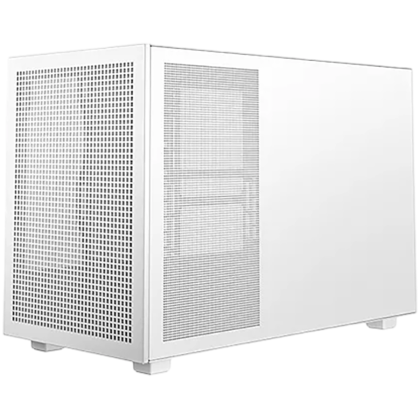 DeepCool CH260 WOOD WH, Mini Tower, Mini-ITX/Micro-ATX, 2xUSB3.0, 1xType-C Gen 2, 1xAudio, Mesh Panel, White, 2Y, R-CH260-WHNWM0-G-1
