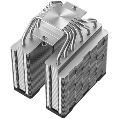 DeepCool AG620 G2, CPU Air Cooler, 2x120mm PWM Fan, TDP 270W, 6 Heatpipes, Black, LGA1851/1700, AMD AM5/AM4, 129x136x159 mm(LxWxH), 2Y, R-AG620-BKNPMG2-G