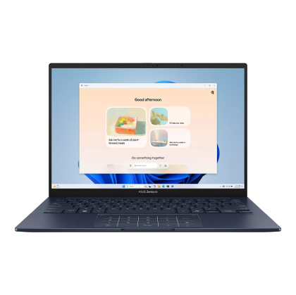 Лаптоп ASUS Zenbook 14 OLED (UX3405) UX3405CA-ST786XNA, 14.0" 3K (2880x1800) OLED, Intel® Core™ Ultra 9 285H (2.9GHz up to 5.4GHz, 16 ядра), 32GB LPDDR5X, 1TB SSD М.2, Windows 11 Pro, Ponder Blue