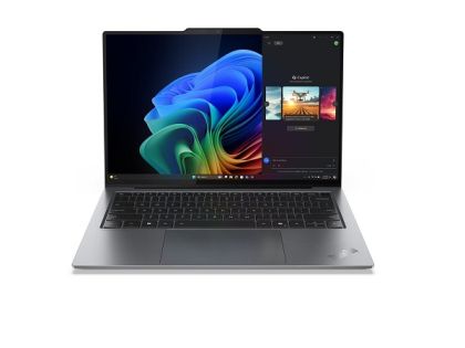 Лаптоп LENOVO ThinkPad X9-14 Gen 1 Aura Edition (21QA001VBM), 14" WUXGA (1920x1200) OLED, Intel® Core™ Ultra 7 258V (2.2GHz up to 4.8GHz, 8 ядра), 32GB LPDDR5x, 512GB SSD M.2, Windows 11 Pro, Grey