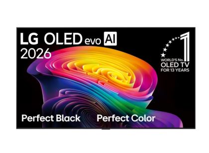 Телевизор 65" LG OLED65C61LA, 4K UHD OLED evo, SmartTV, webOS 26, 120Hz Native (VRR 165Hz), Wi-Fi 6E, Black