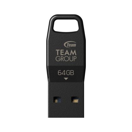 USB памет 64GB TEAM GROUP S5, USB 3.2 Gen 1, up to 100MB/s, Black