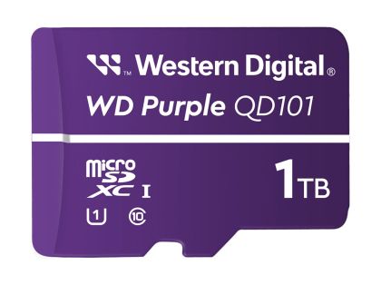 MicroSD памет 1TB WD Purple SC Ultra Endurance, microSDXC, SDA 6.0, 3D NAND