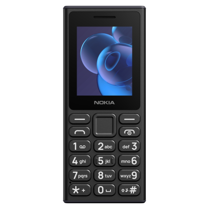 Мобилен телефон NOKIA 110 (2026), DualSIM, Black (без адаптер)