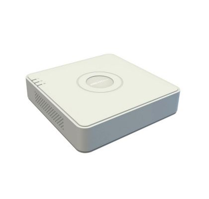 Рекордер HikVision 4-ch Mini 4 PoE 1U NVR, up to 6 MP, H.265+, 40 Mbps, 1 SATA HDD up to 6TB, 2 USB, Video Output: HDMI /VGA simultaneous output (1080p)
