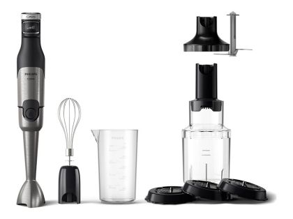 Блендер PHILIPS HR2684/00 Viva Collection ProMix, 1200W Приставката за рязане на спирали XL приставка за кълцане Телена бъркалка