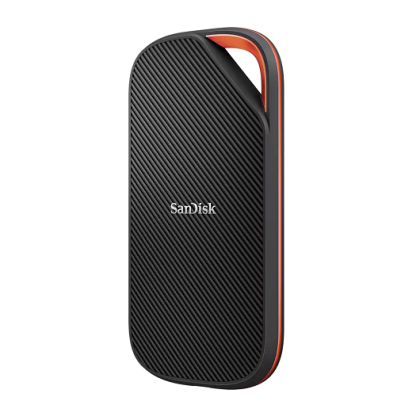 Външно SSD 4TB SANDISK Extreme PRO with USB4 (SDSSDE82-4T00-G25), USB4 Gen 3x2, Black/Orange