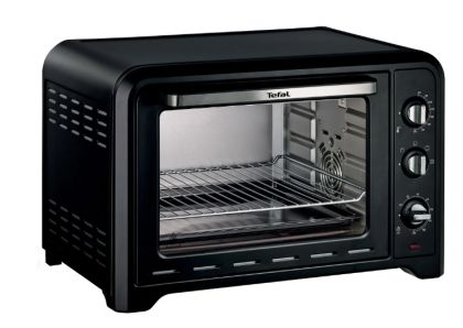 Фурна Tefal OF484811, Optimo 39L, 2000W (grill 1000W), mechanical thermostat (max 240°C), timer (120min),4 cooking programs, reversible shelf, black