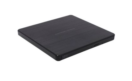 Оптично устройство Hitachi-LG GP60NB60 Ultra Slim External DVD-RW, Super Multi, Silent Play, Win & MAC OS Compatible, M-DISC Support, Black