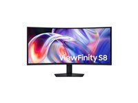 SAMSUNG ViewFinity S85TH 40inch 1000R WUHD Docking TB140W LAN HDMI
