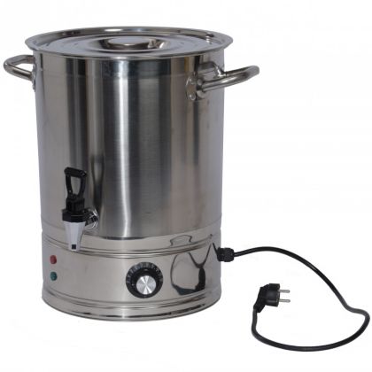 Електрически казан за варене на буркани Rosberg R51211F60, 1800W, 60л, Вграден терморегулатор, 30-120°C, Инокс