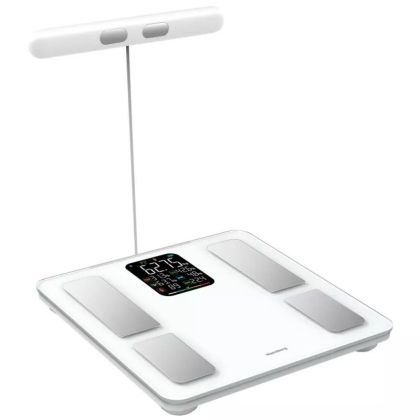 Кантар - анализатор Klausberg KB 7857, До 180 кг, Bluetooth, Android/iOS, LCD дисплей, 14 телесни стойности, Бял