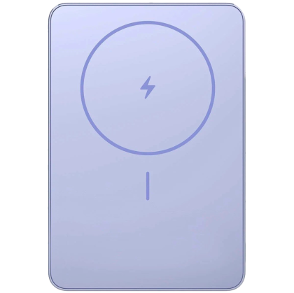 Външна батерия Xiaomi Super Slim Magnetic Power Bank 5000 Purple