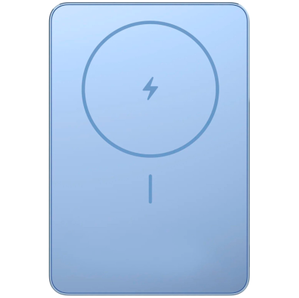 Външна батерия Xiaomi Super Slim Magnetic Power Bank 5000 Blue