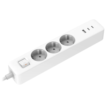 Разклонител Xiaomi 20W Power Strip (2C1A) EU