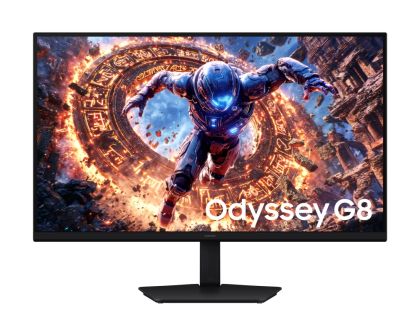 Монитор Samsung 32'' LS32HG802SU Odyssey IPS  G8 6K 6144x3456 1ms 165Hz Black + Logitech G102 Mouse, Lightsync RGB, 8000 DPI, 6 Programmable Buttons, Black