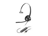 HP Poly EncorePro 310 EncorePro 300 series headset on-ear wired active noise cancelling USB-A black