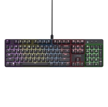 Клавиатура TRUST GXT 871 Zora Mechanical Gaming Keyboard - Black US