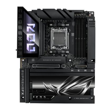 Дънна платка Asus ROG Crosshair X870E Hero BTF + Asus ROG RYUO IV 360 ARGB