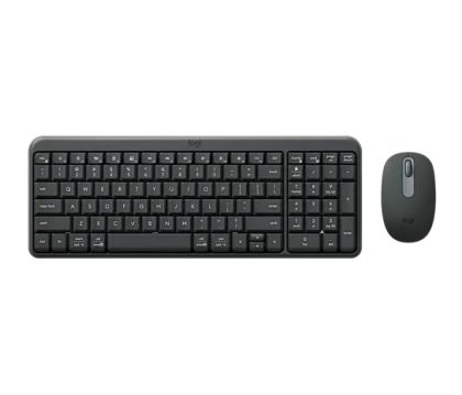 Безжичен комплект LOGITECH MK250 (920-013519), 2.4GHz/Bluetooth, Graphite