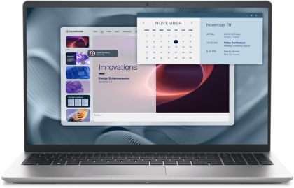 Лаптоп Dell Pro 15 Essential PV15250, Intel Core 3 100U (6 cores, up to 4.7 GHz), 15.6" FHD (1920x1080) 120Hz WVA AG, 8GB DDR5, 512GB, Intel UHD Graphics, HD RGB cam, Wi-Fi 6, FPR, BG kbd, Ubuntu, Platinum Silver, 3Y PS+Canon PIXMA MG2551S All-In-One, Gre