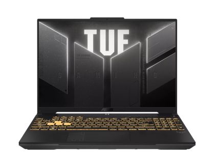 Лаптоп Asus TUF F16 FX607VJR-TU307,INTEL C7 230H,16.0  WUXGA 1920X1200 16:10 , AG,144 Hz16GB DDR5 5600 Mhz(2*8),512 GB M.2 SSD,RTX 3050 6GB GDDR6,Wi-Fi 6(802.11ax),Backlit Chiclet Keyboard 1-Zone RGB, no OS, Mecha Gray